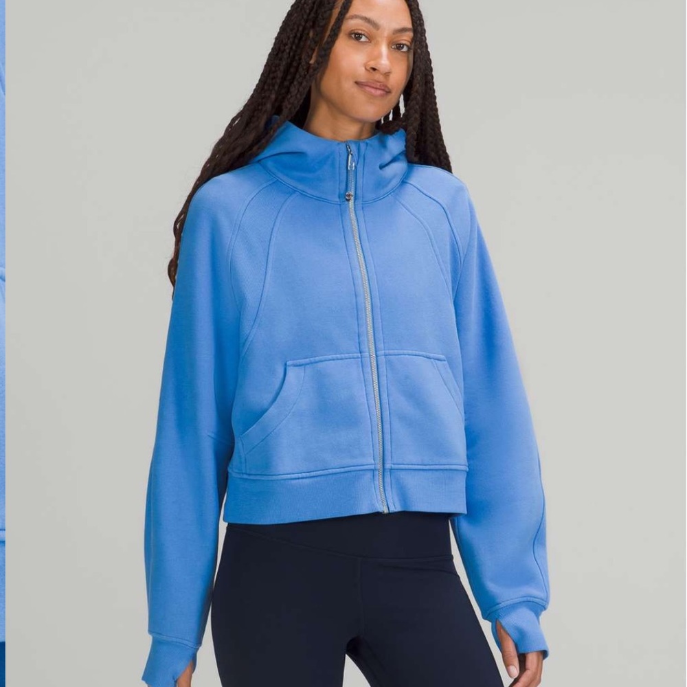 Lululemon Scuba Oversized Full Zip *Blue Nile M/L